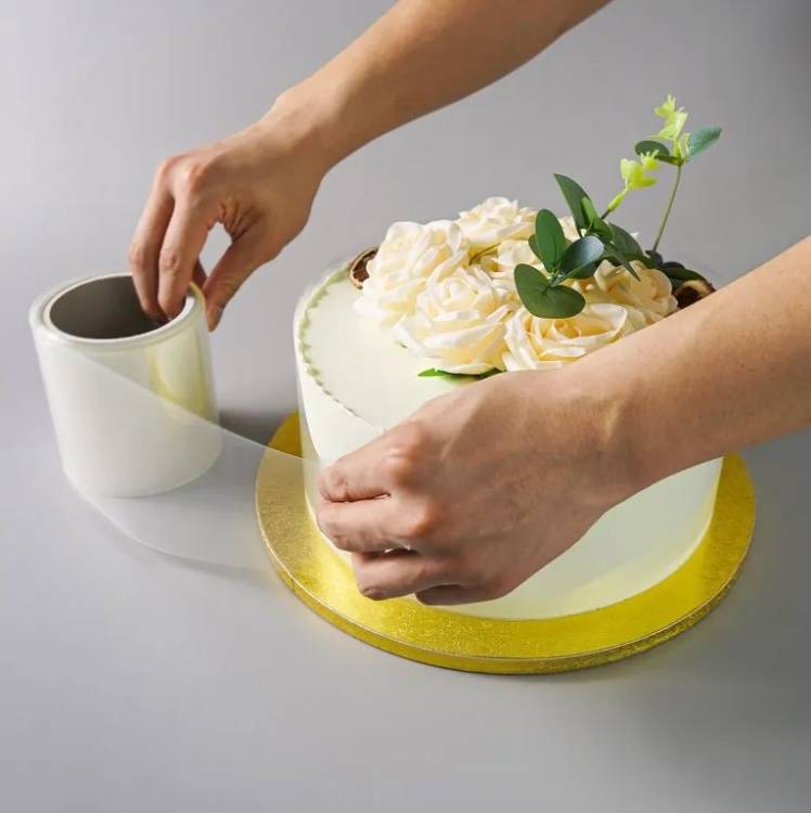 Acetátová fólie na dort 12 cm x 20 m